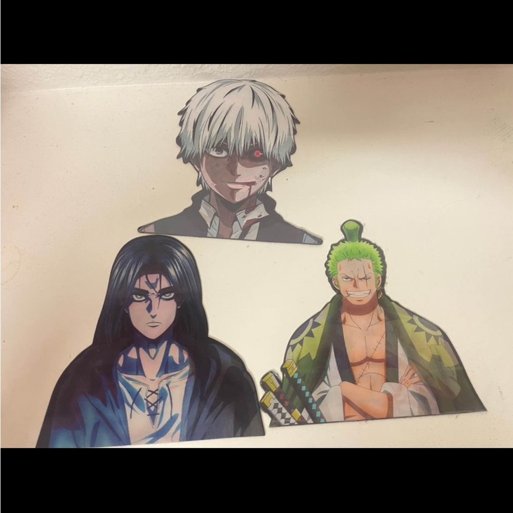 Anime car decals